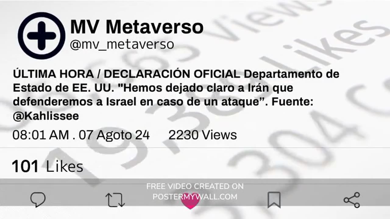 Defenderemos a Israel en caso de un ataque”