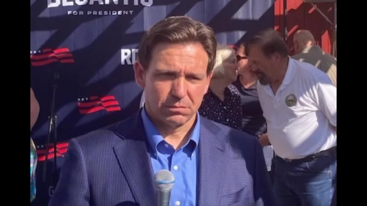 DeSantis vows to slit throats of deep state on day 1