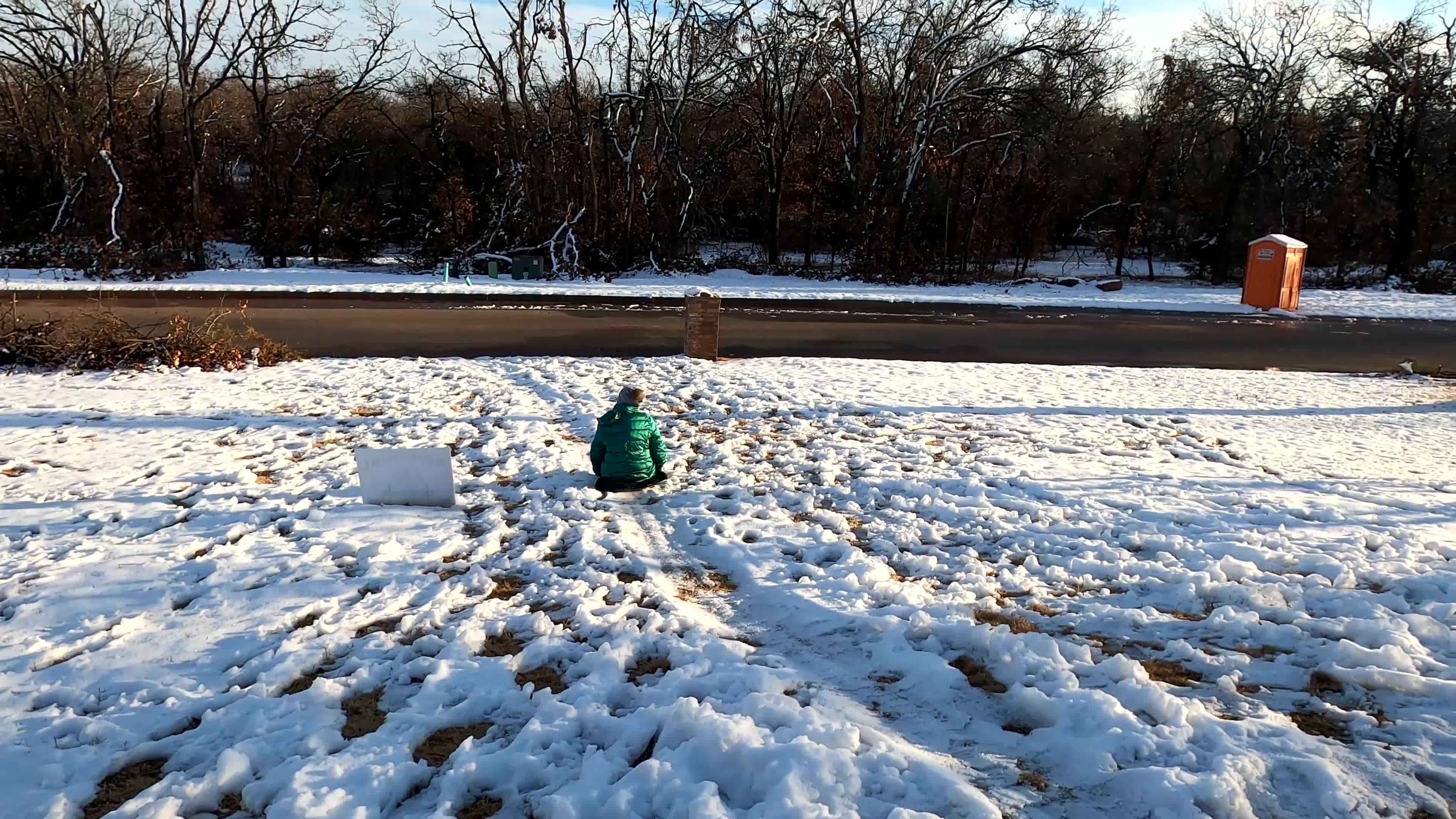 Lets sled to get the Mail
