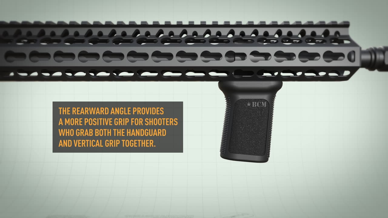 KeyMod Vertical Grip Mod 3 - Bravo Company USA