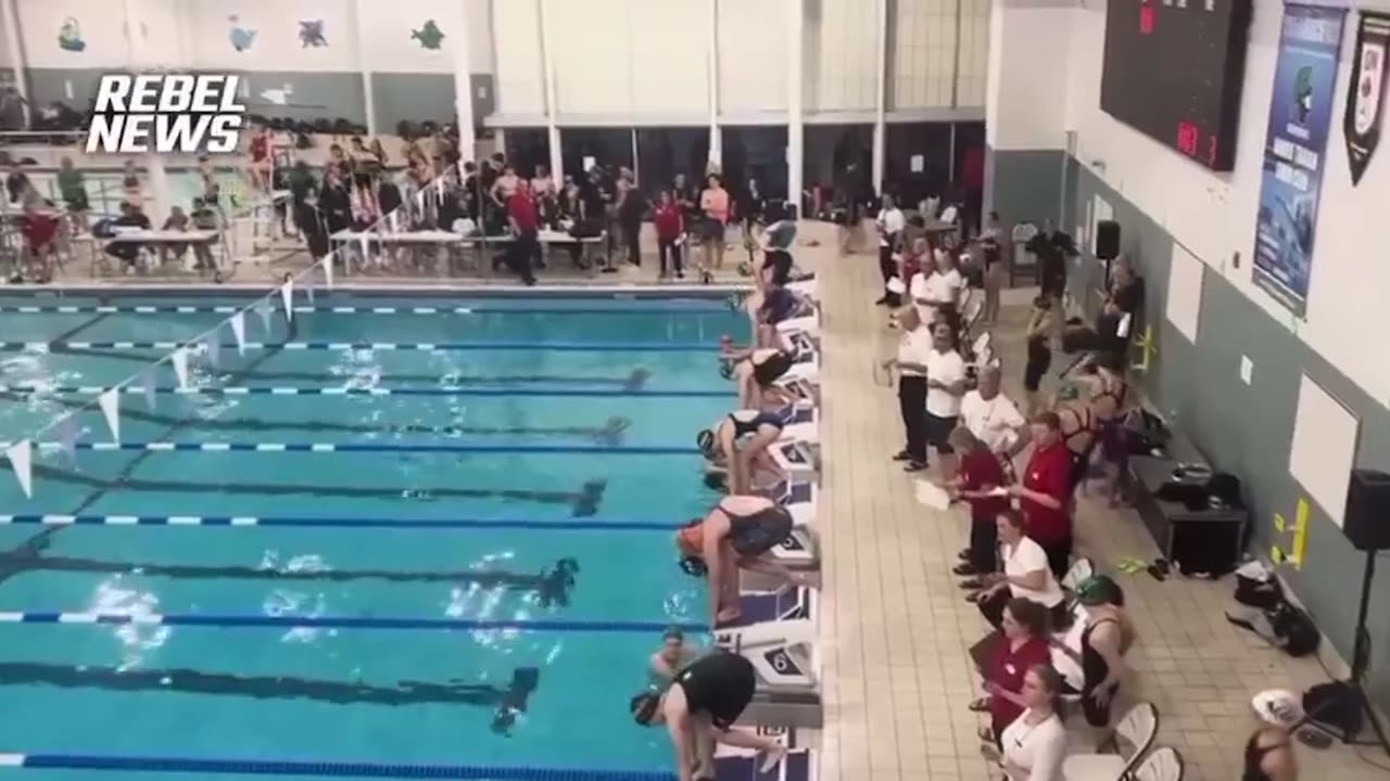 Fifty-Year-Old Male Who Identifies As A 15-Year-Old Girl Is Welcomed On The Girls Swim Team