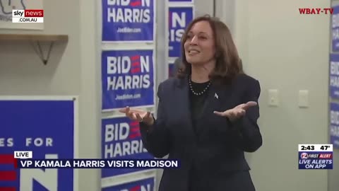 This video is going around and saying Kamala is drunk