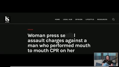 WOMAN PRESSES CHARGES On MAN After HE SAVES HER LIFE! #pearlythings #clownworld #freedom #usa