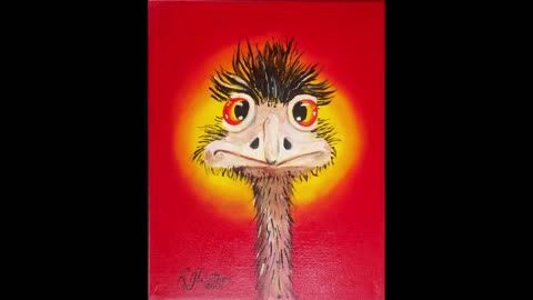 RJWatsonart My Emu Paintings.