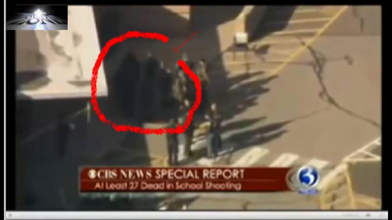 WHO ARE The Men In Black At Sandy Hook Elementary - 2013