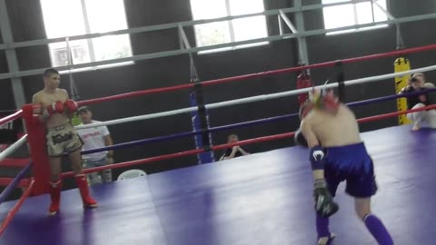 U-15 Muay thai boxing