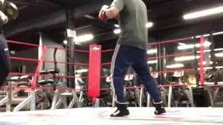 Boxing training