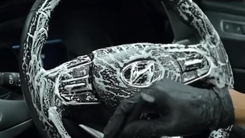 ASMR Car Cleaning: Every Detail Perfectly Cleaned