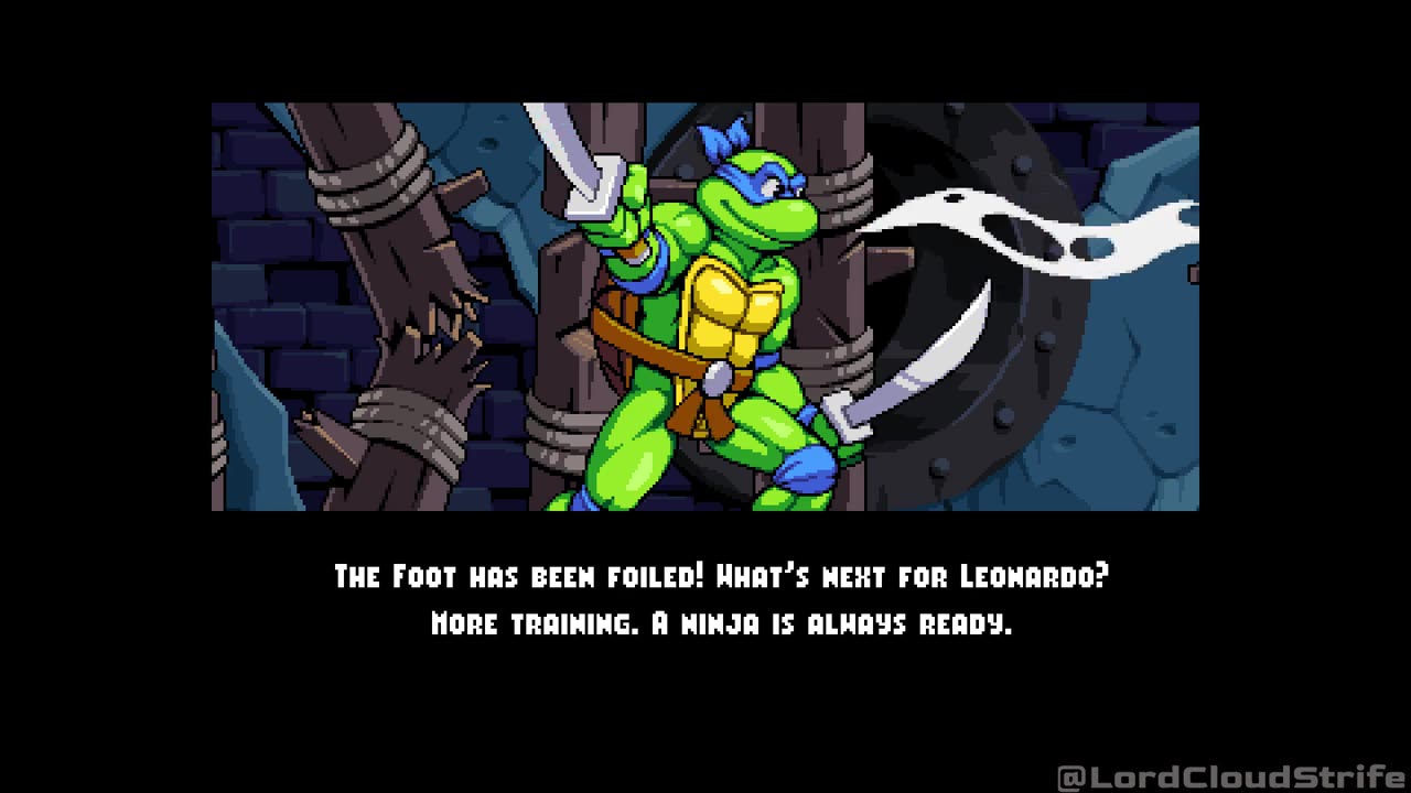 TMNT Shredders Revenge Dimension Shellshock DLC - All Characters Ending No Commentary