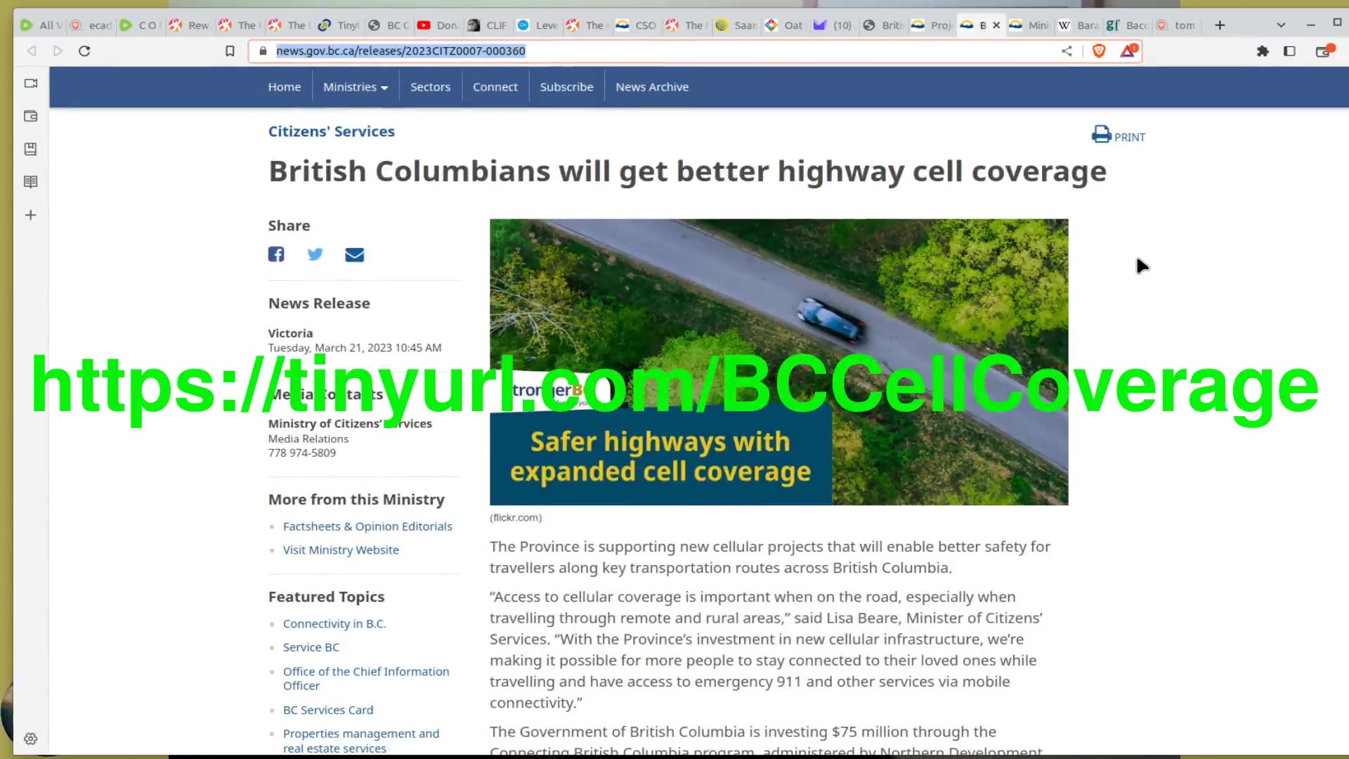 BC Government announces next phase in their 15 minute city program