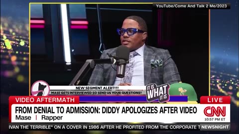 Rapper Goes After CNN During Interview About ALARMING P. Diddy Clip