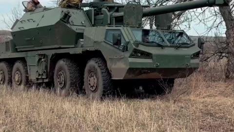 First Look: DANA High Mobility Artillery in Ukraine