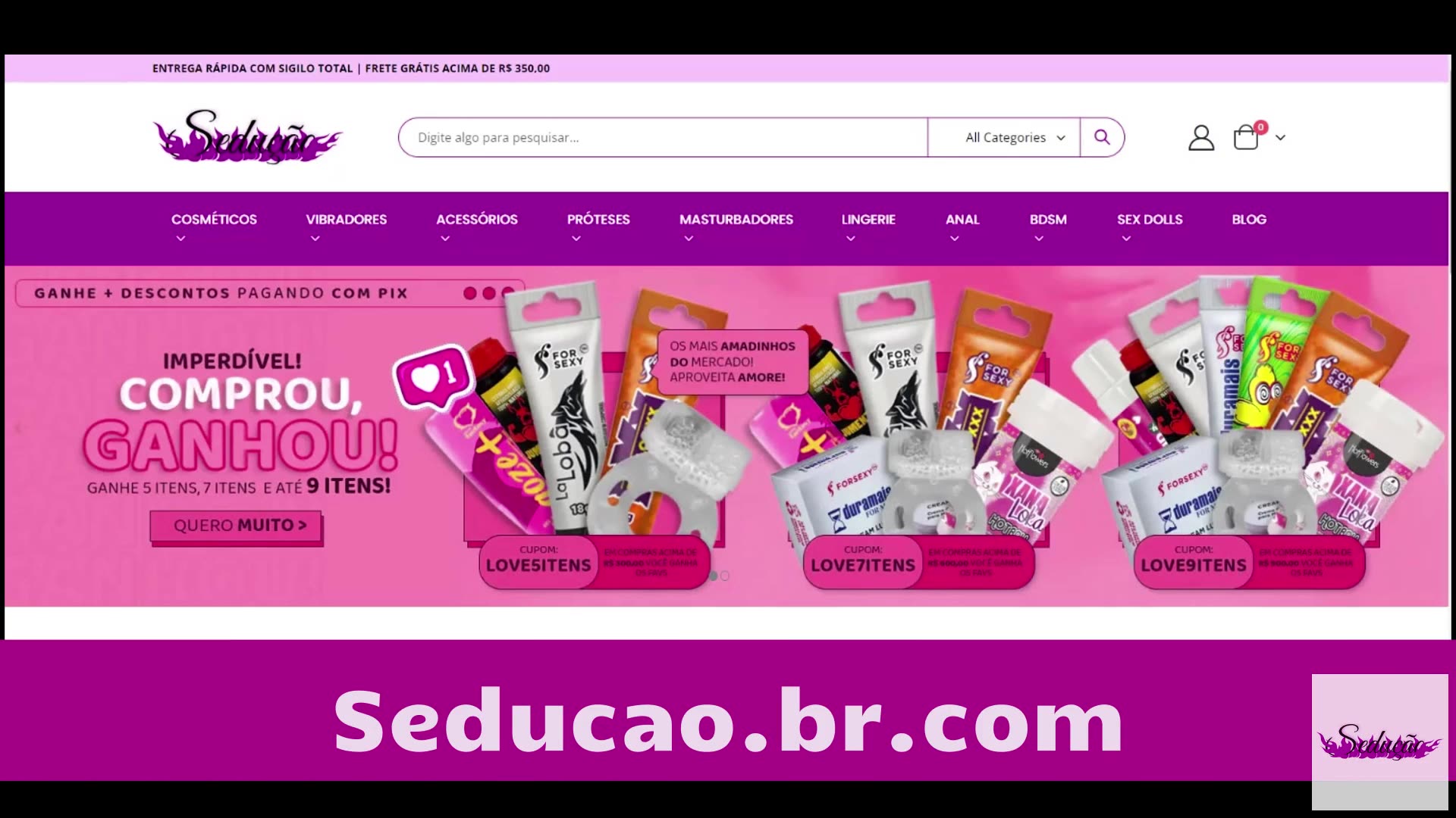 Seducao.br.com: O Destino Premier para as Melhores Langerie Femininas