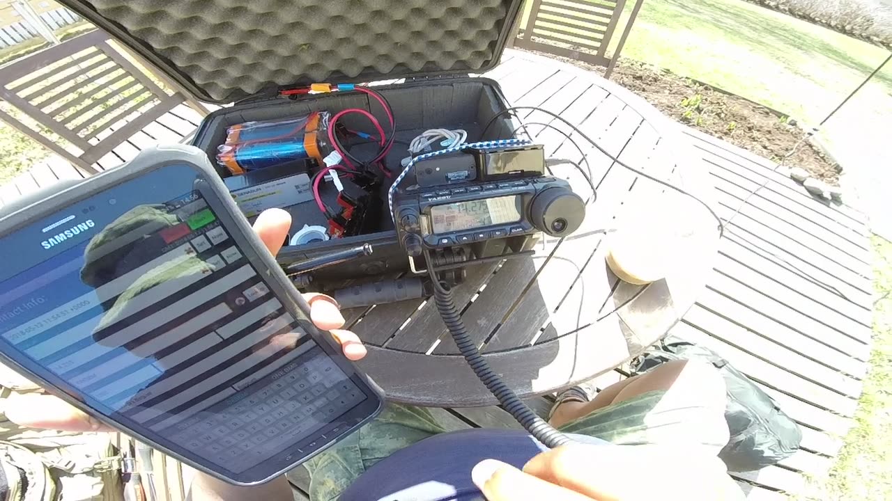 Yaesu FT-891 QSO from the archives