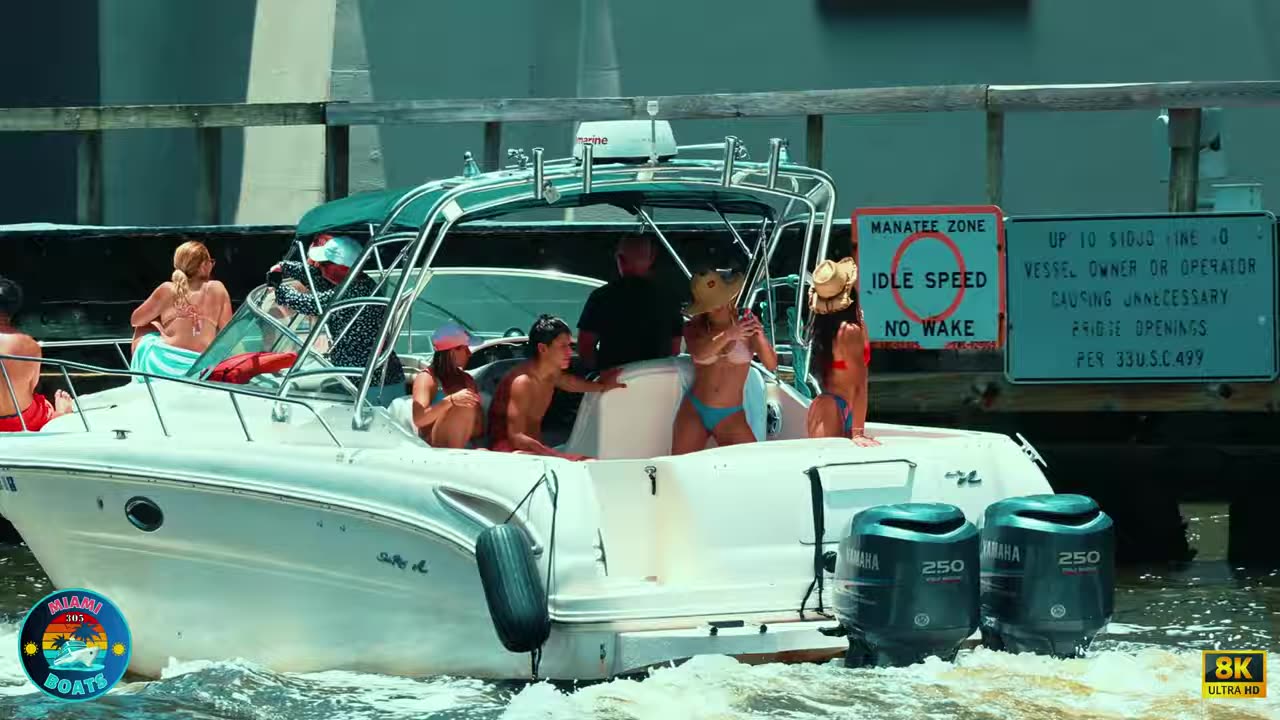 Something Special About Miami ๐ฅต ๐ฅ| Yachts, Bikinis, and Fun | Miami River | Miami 305 Boats