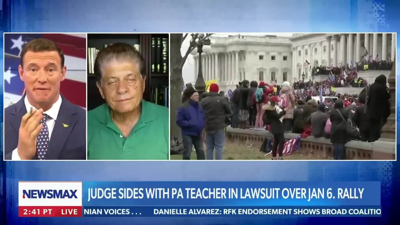THATS A WIN: A teacher who was fired over J6 false accusations wins suit!
