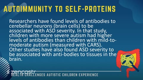 22 of 63 - Autoimmunity to Self-Proteins - Health Challenges Autistic Children Experience