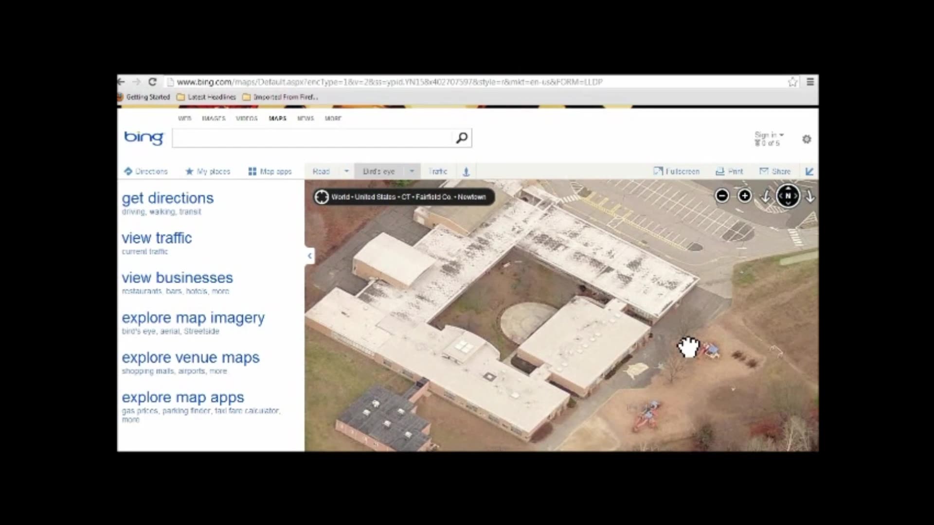 Was Sandy Hook an operating school? Comparison of schools from map - 2013