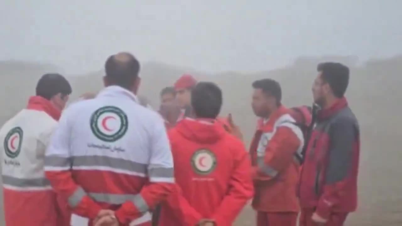 Iranian Presidents Helocopter Crashers, rescue efforts underway.