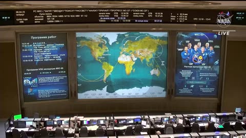 Soyuz Spacecraft Relocates at Space Station, April 6, 2023 (Official NASA Broadcast)
