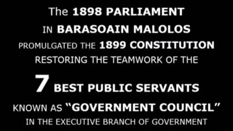 The Constitutional Volcano of 1899