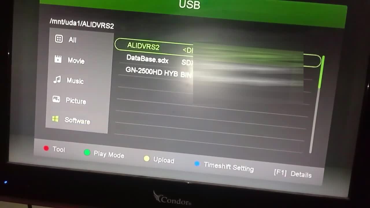 Passing the channels file in GEANT 2500 HD HYBRID
