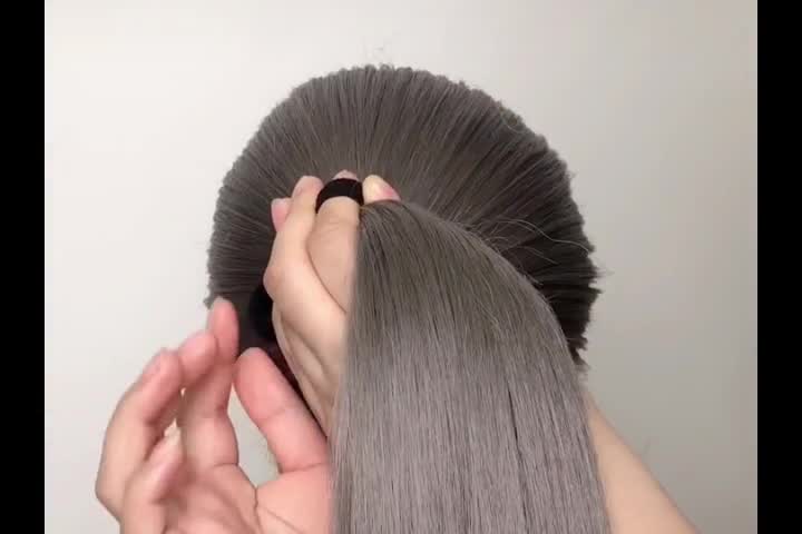 How to Tie Your Long Hair